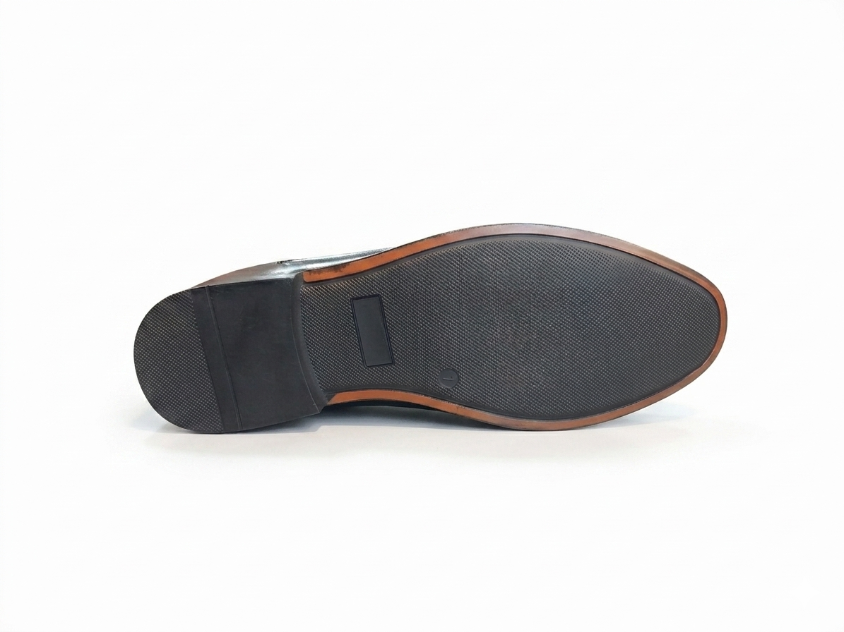 Pepecot London Premium Leather Black Formal Derby Shoes | Classic Lace-Up Dress Shoes for Office, Business Meetings, and Weddings