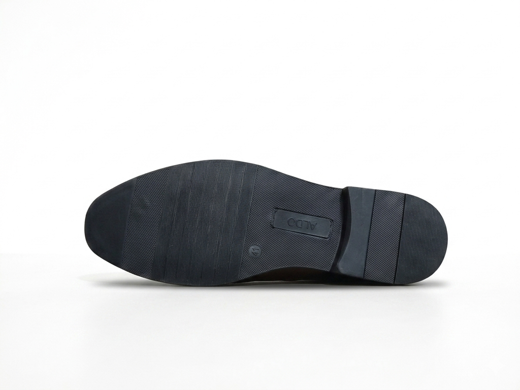 Men's Classic Black Aldo Chelsea Boots | High-Ankle Slip-On Shoes with Elastic Side Panel